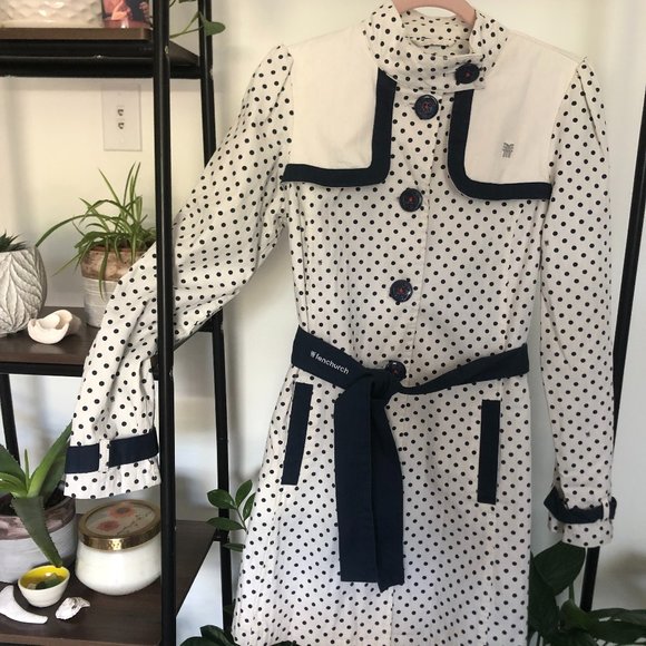 Fenchurch Polka Dot Trench Jacket - Picture 2 of 5